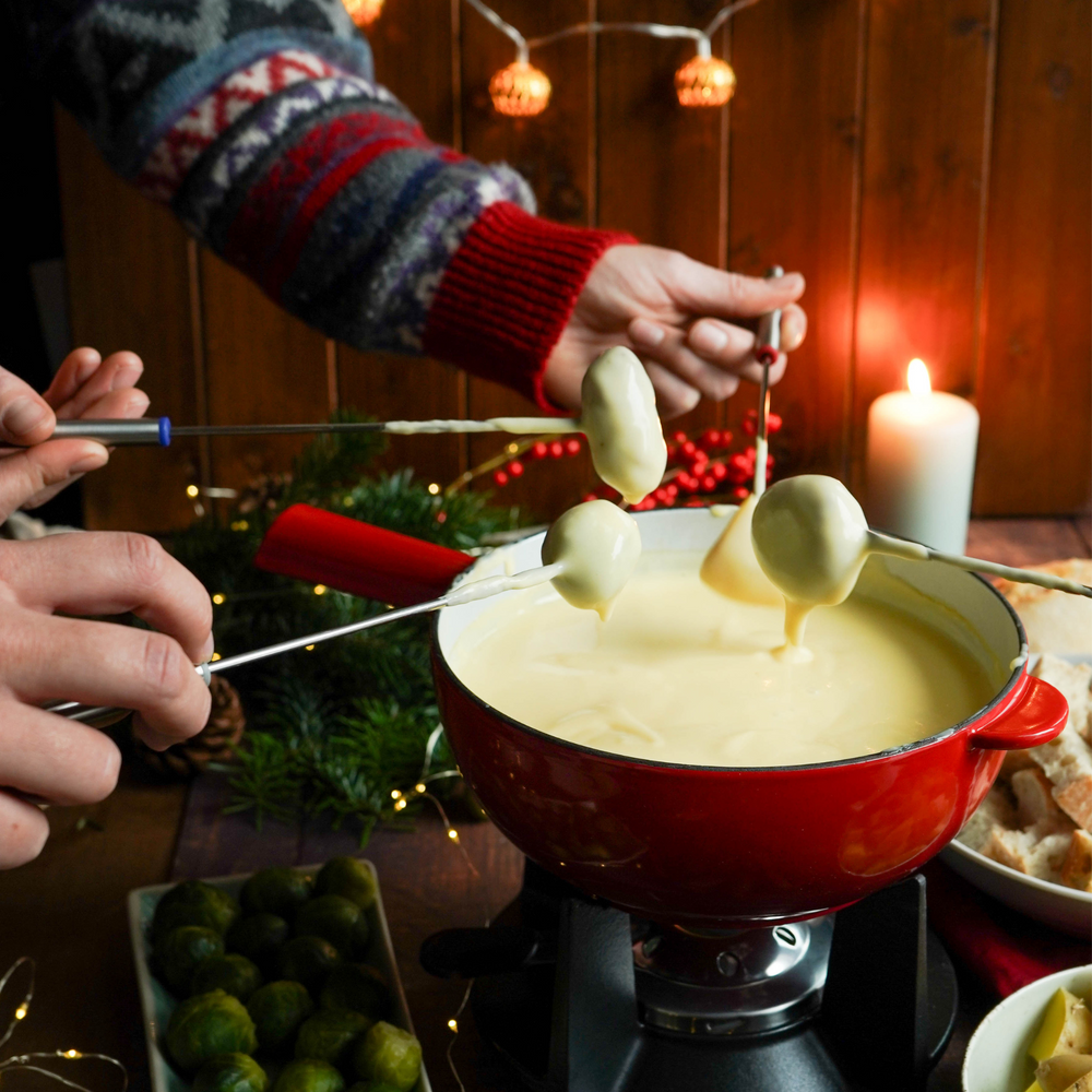 Veganes Käsefondue - Rezept