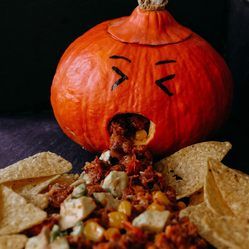 Halloween Kürbis Tex-Mex