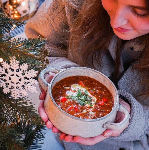 Weihnachtliche Gulaschsuppe