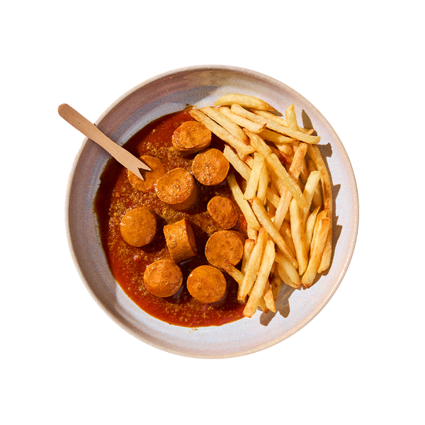 Vegan currywurst - ready in a glass (500g)