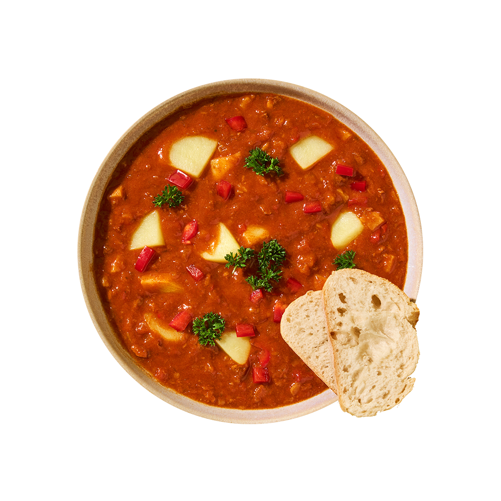 Veganes Gulasch - Fertig im Glas (500g)