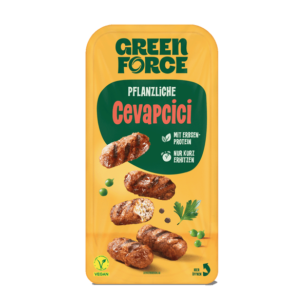 Frische vegane Cevapcici