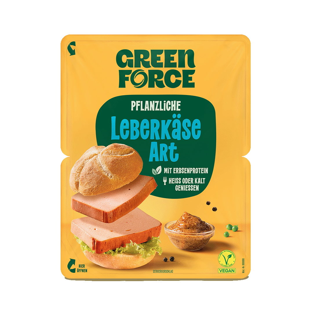 Veganer Frische Leberkäse