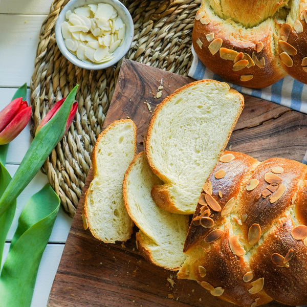 Veganer Hefezopf mit dem veganen Back-Ei