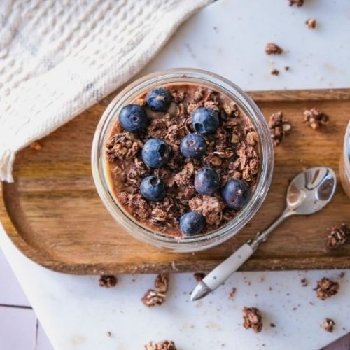 Topshot der Overnight Oats