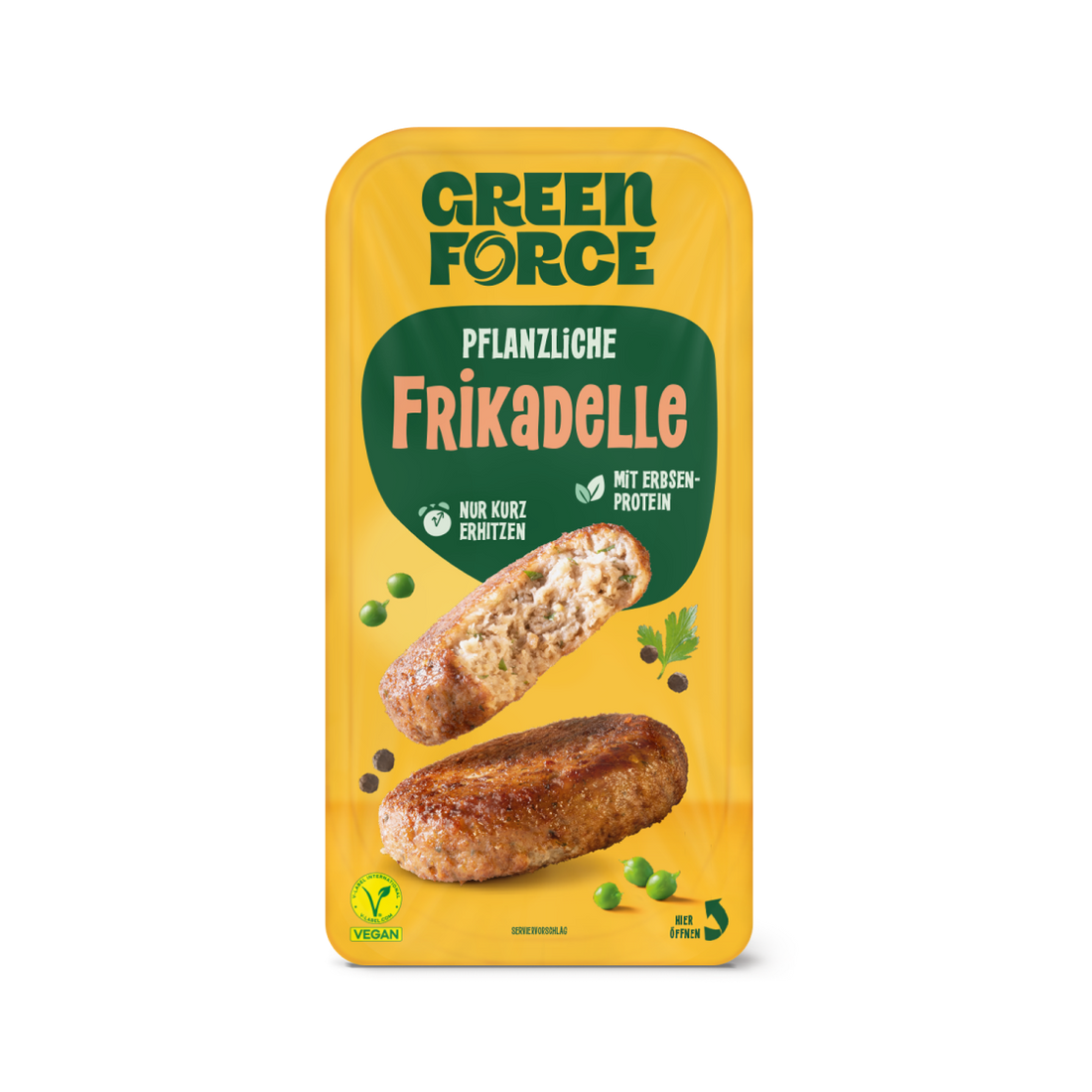 Vegane Frikadelle - frisch