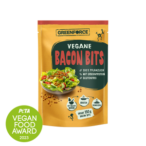 Knusprige vegane Bacon Bits