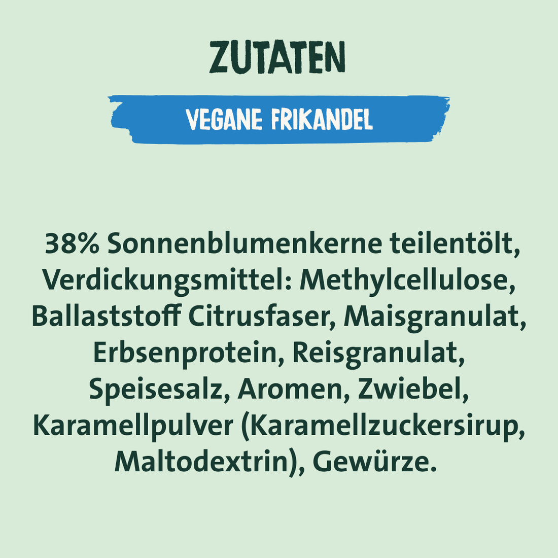 Easy To Mix Vegane Frikandel