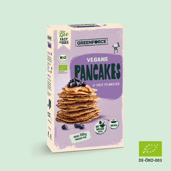 Vegane Pancakes - Backmischung