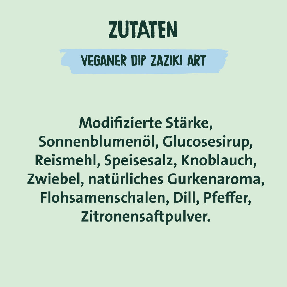 Veganer Dip nach Zaziki Art