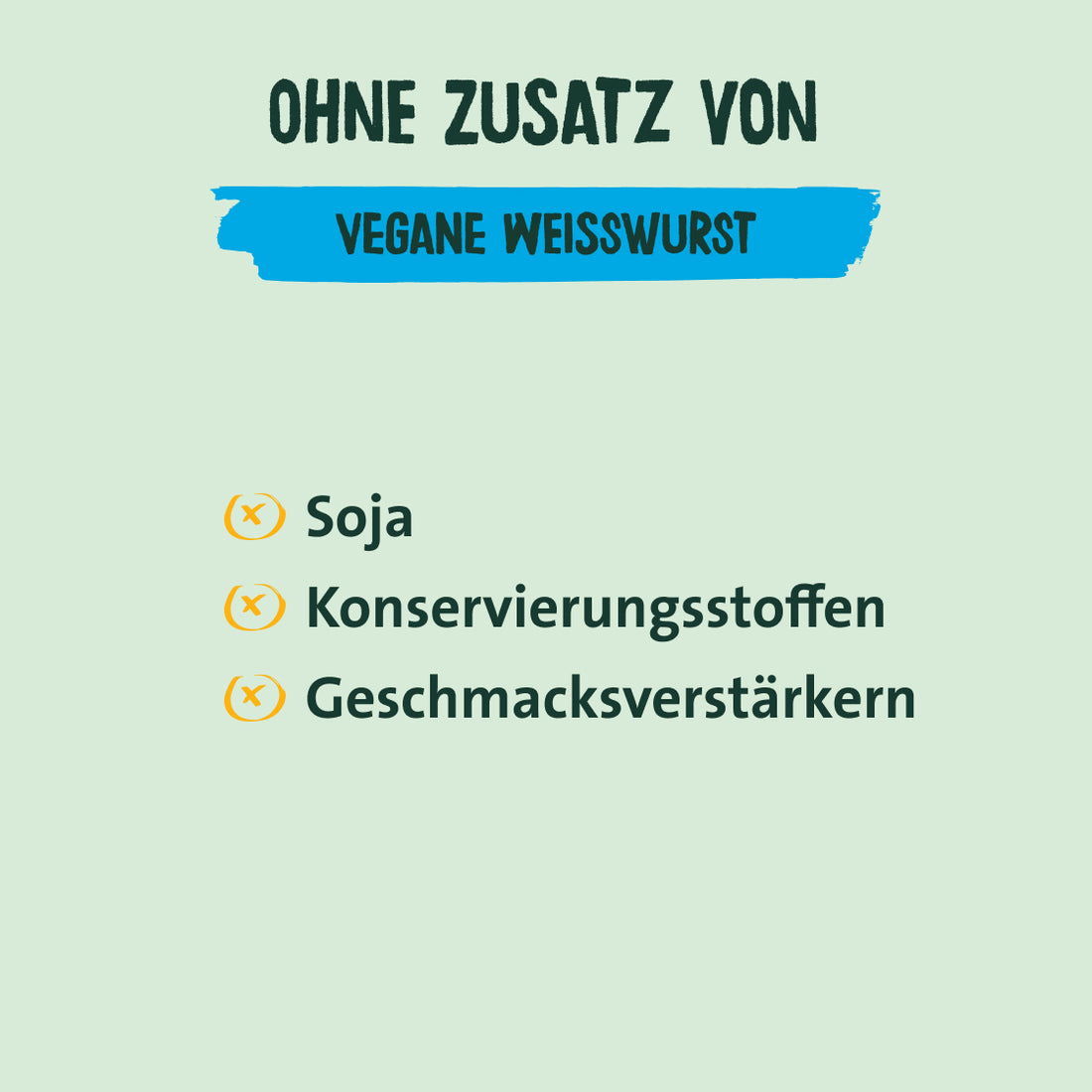 Easy To Mix Vegan Weißwurst